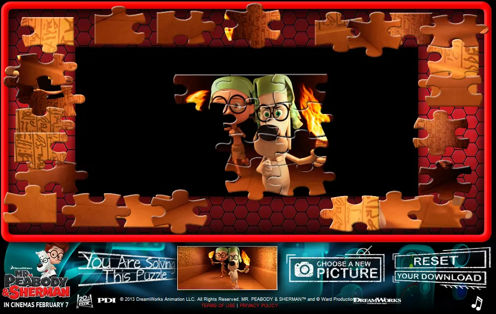 Mr. Peabody & Sherman: The WABAC Jigsaw Puzzle