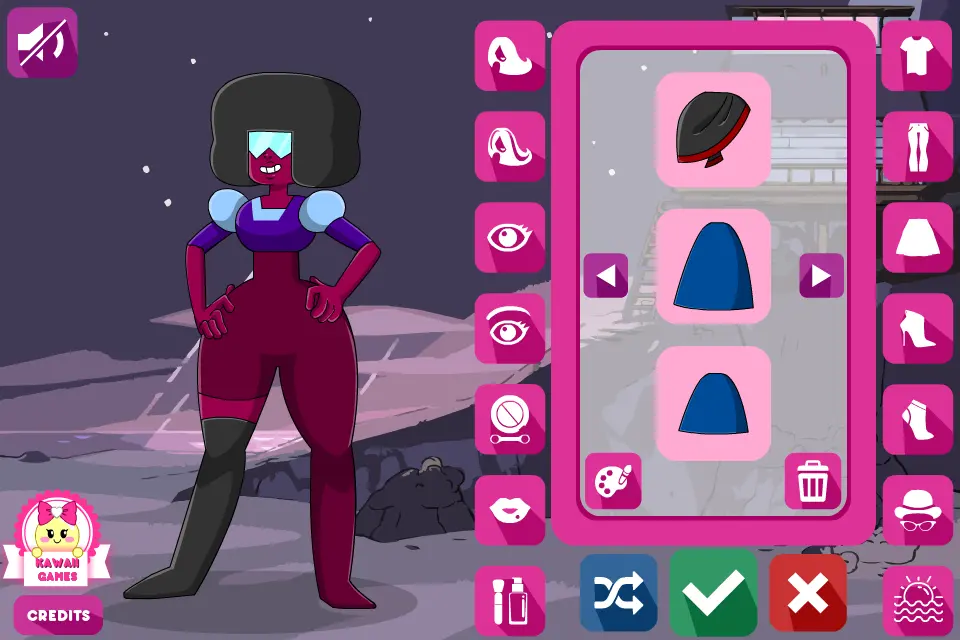Crystal Gem Garnet Dress-Up
