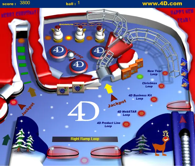 Xmas Pinball