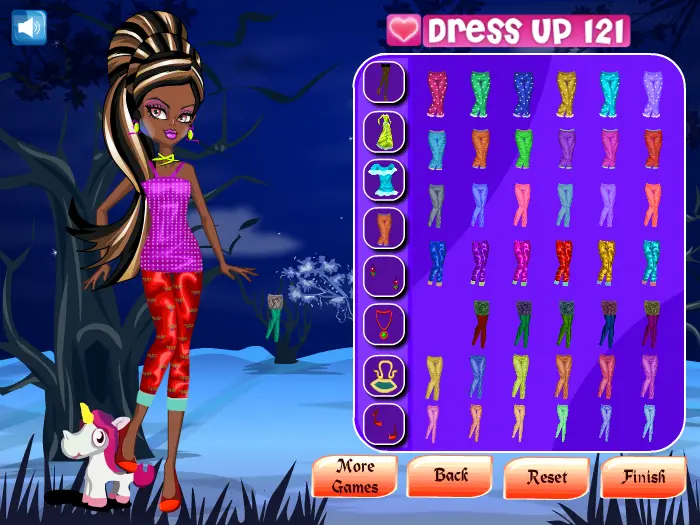 Monster High Dolls Dressup and Makeover