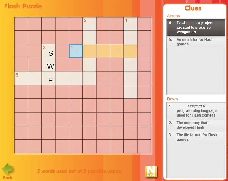 Crossword Puzzle Maker Jr.