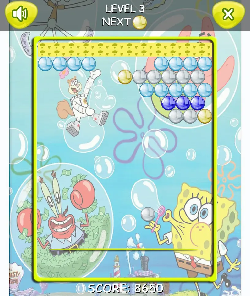 SpongeBob Bubble Shoot