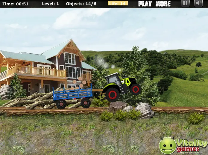 Tractor Farm Cargo