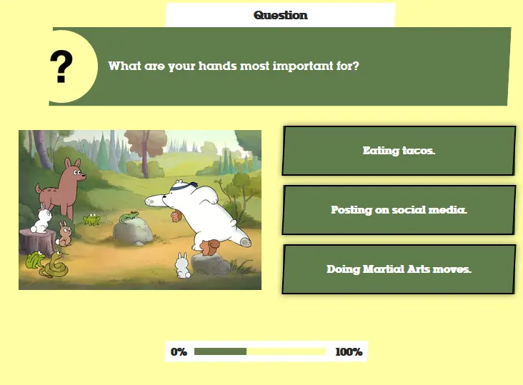 We Bare Bears: Personality Quiz