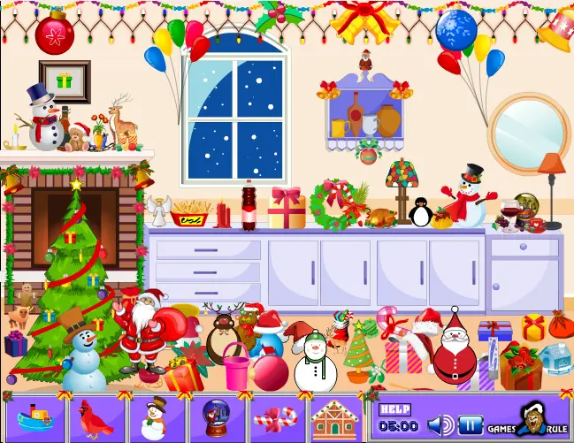 Christmas-Hidden Objects