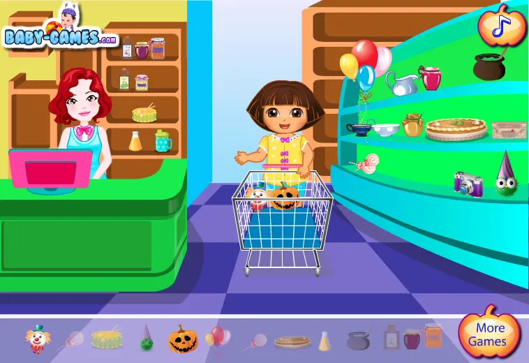 Dora Halloween Prepare