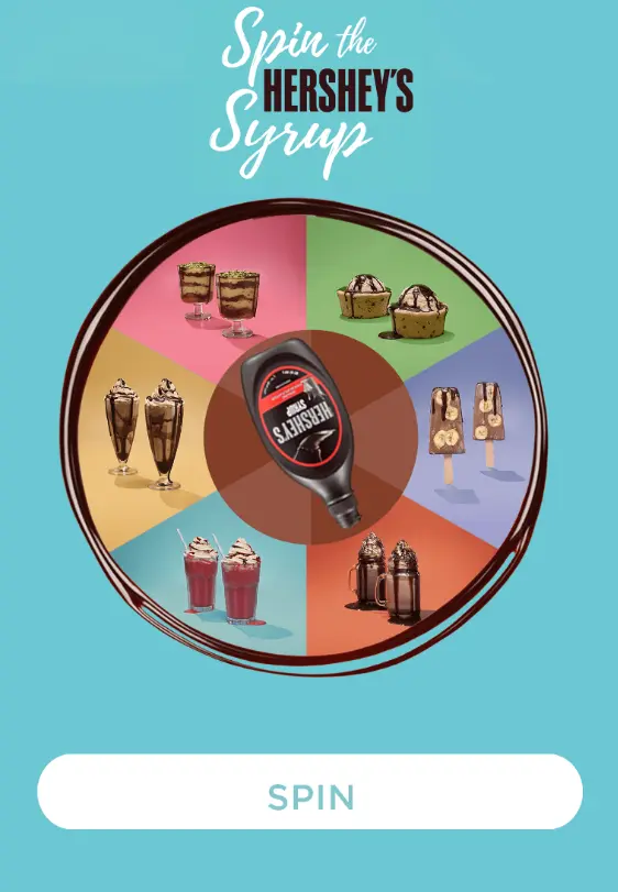 Hershey's Spin the Syrup