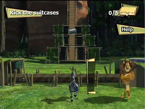 Madagascar Escape 2 Africa: Video Game - Mini-Game