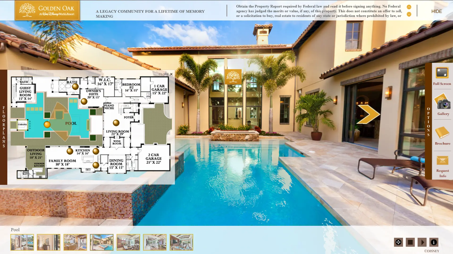 Golden Oak at Walt Disney World Resort Virtual Tour