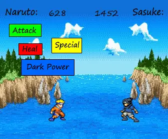 Naruto vs. Sasuke Part 1