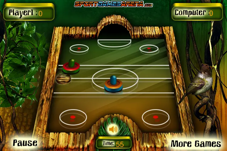 Jungle Air-Hockey