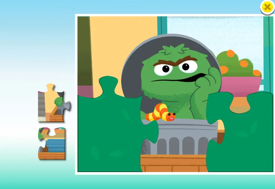 Sesame Street Furry Friends Forever: Sesame Puzzles