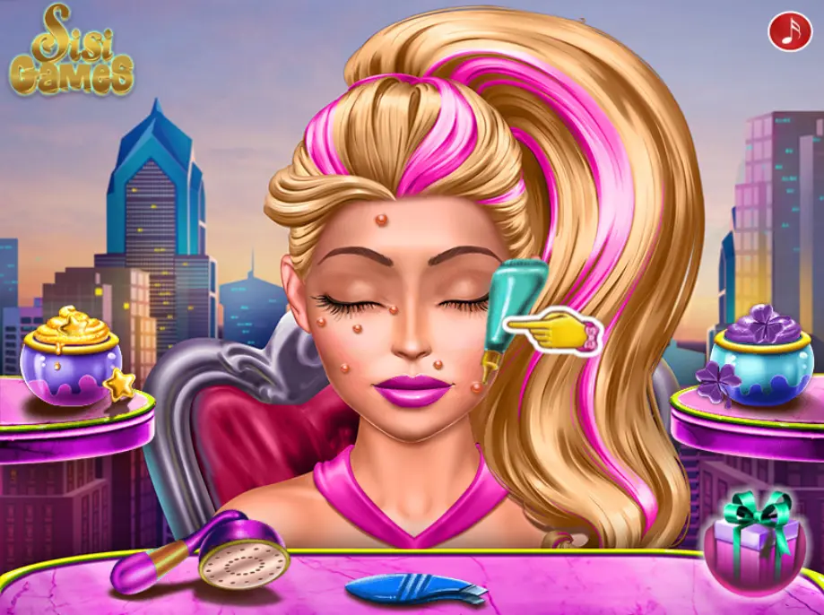 Super Doll Makeup Transform
