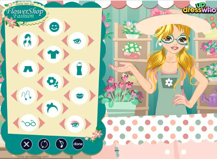 Dress Me Up: Flower Shop Fashion