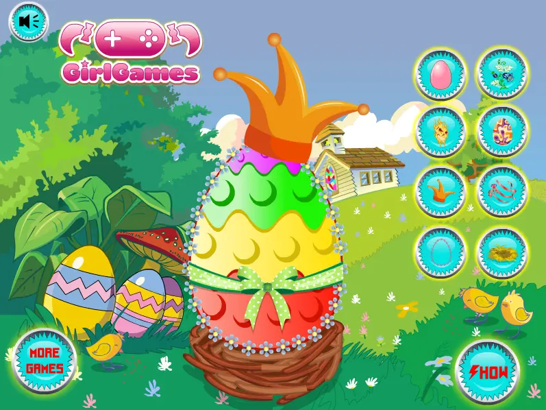 Easter Eggs Decor