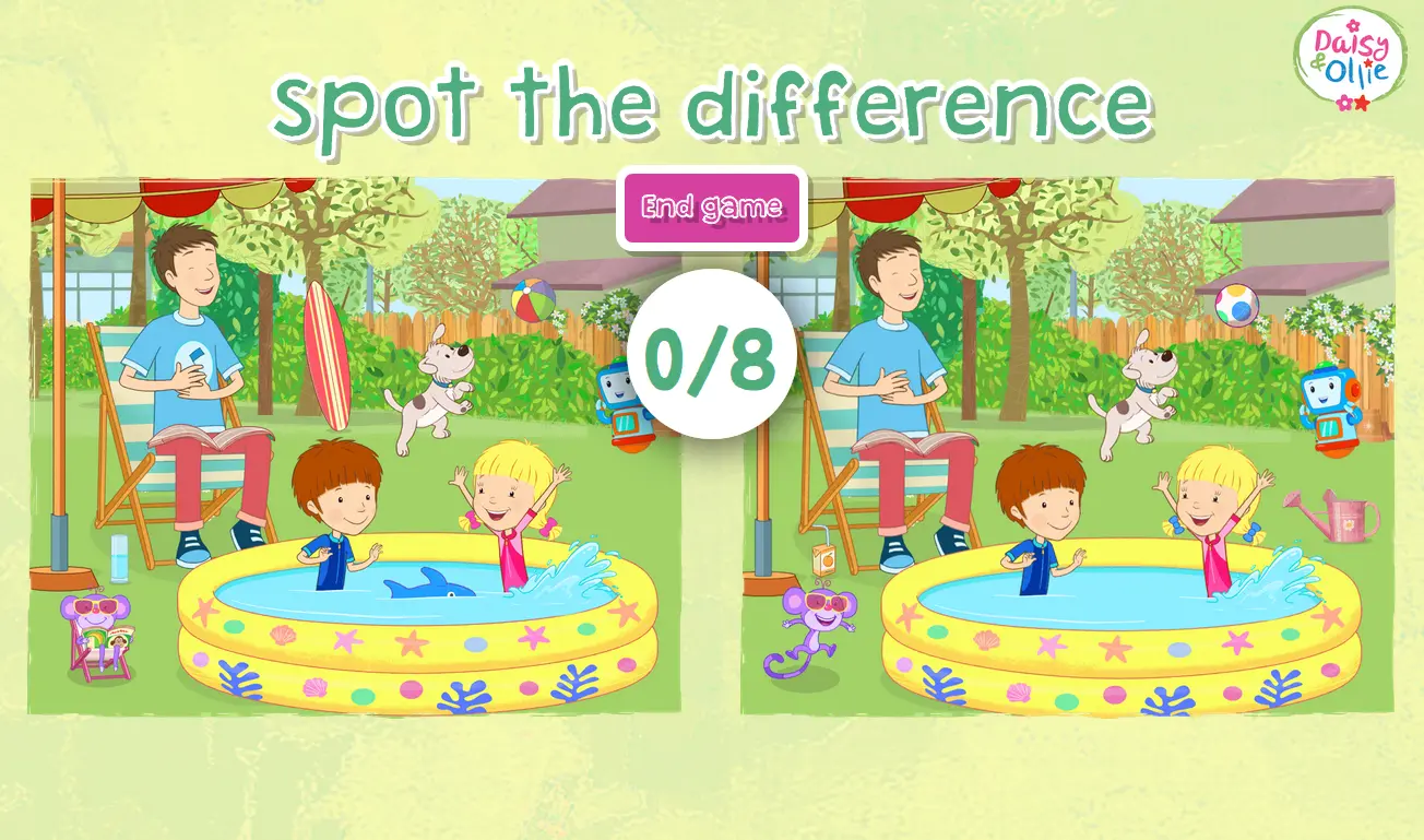 Spot the Difference with Daisy & Ollie