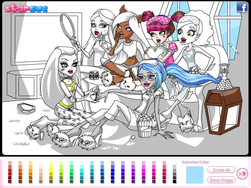 Dead Tired Coloring Game