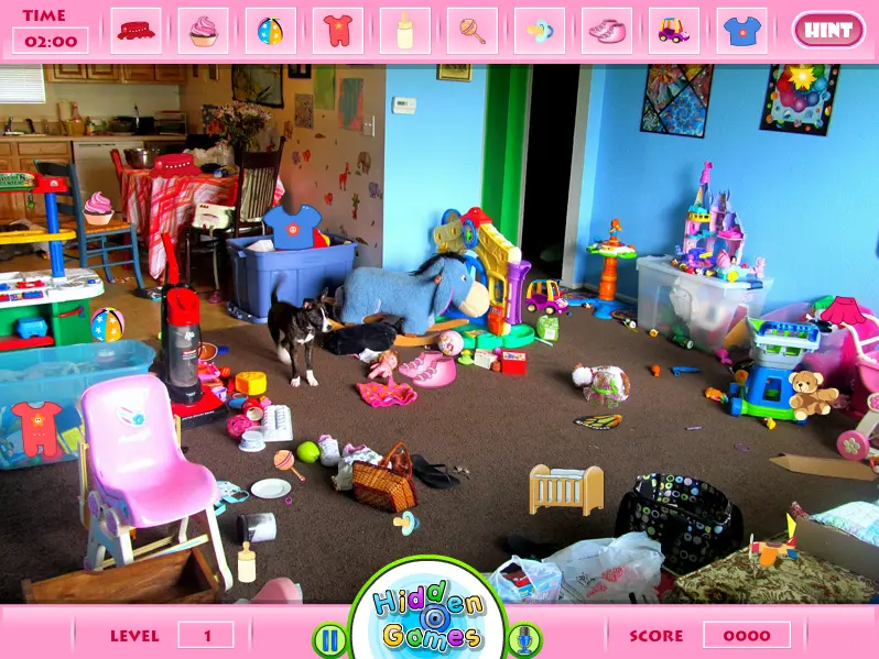 Hidden Objects - Kids Messy Room