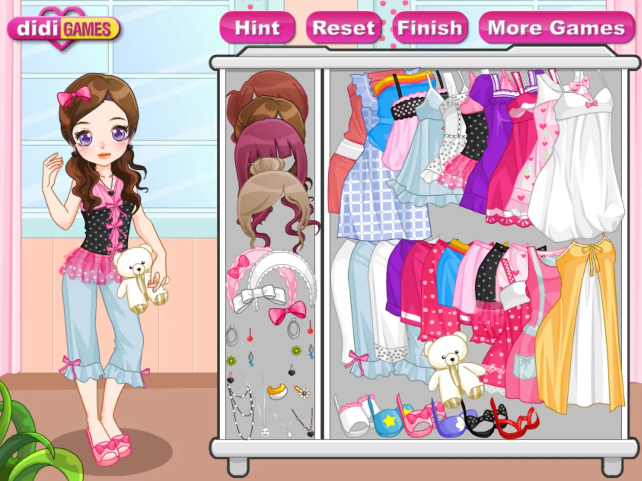 Pajama Cutie Dress Up Game