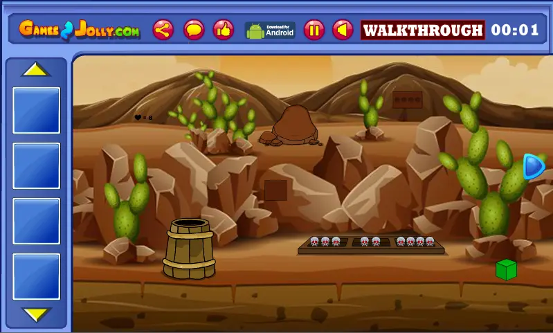 Officer Rescue From Desert