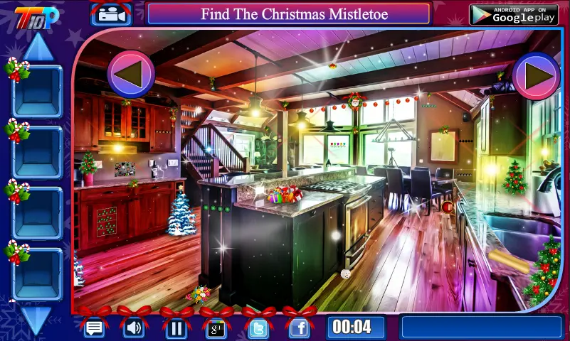 Find The Christmas Mistletoe
