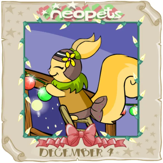 Neopets Advent Calendar 2003: Day 04