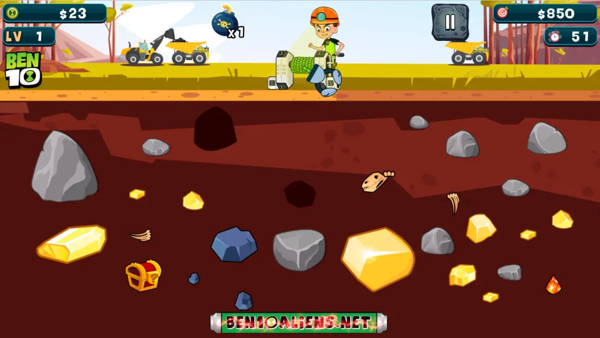 Ben 10 Gold Digger