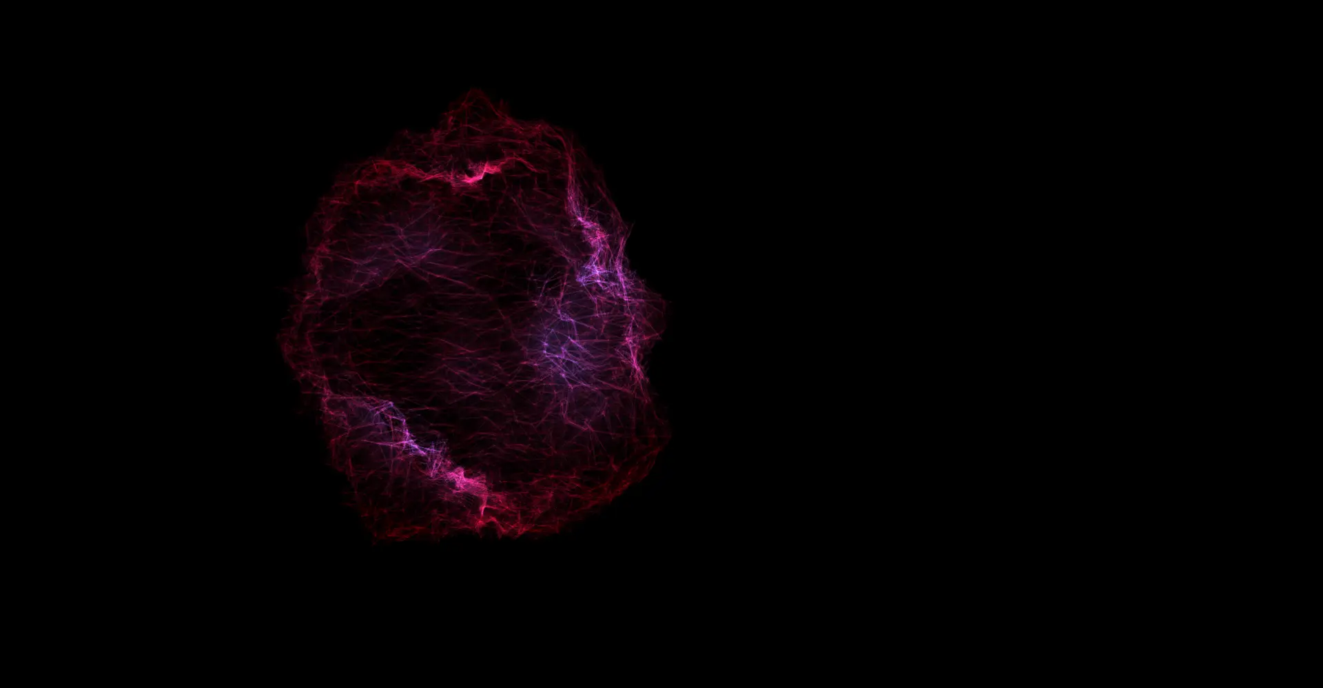 Webgl Particle Audio Visualizer