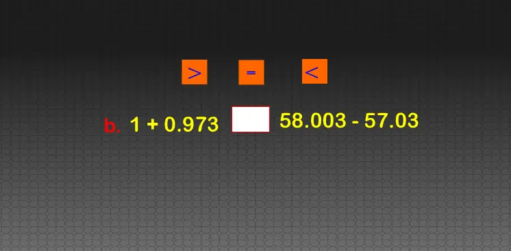 Operations on Decimal Numbers