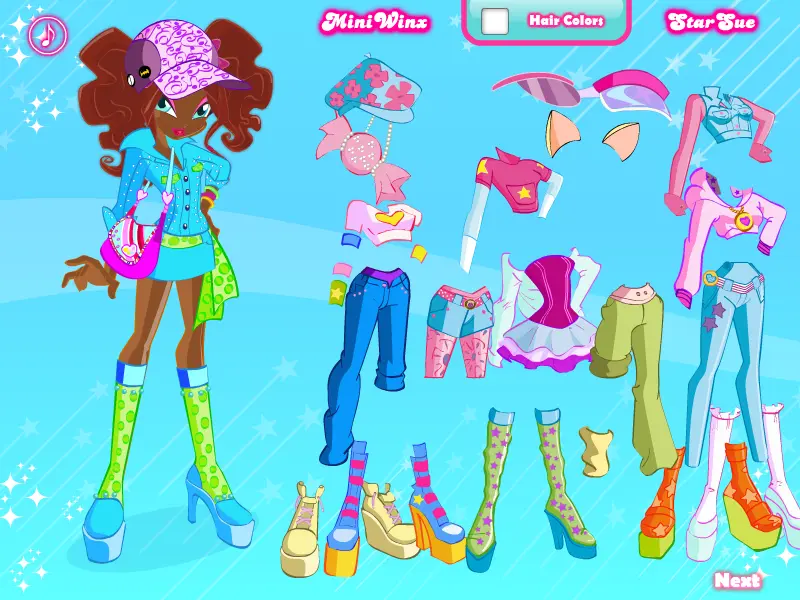 Winx Club Dolls MakeOver 2