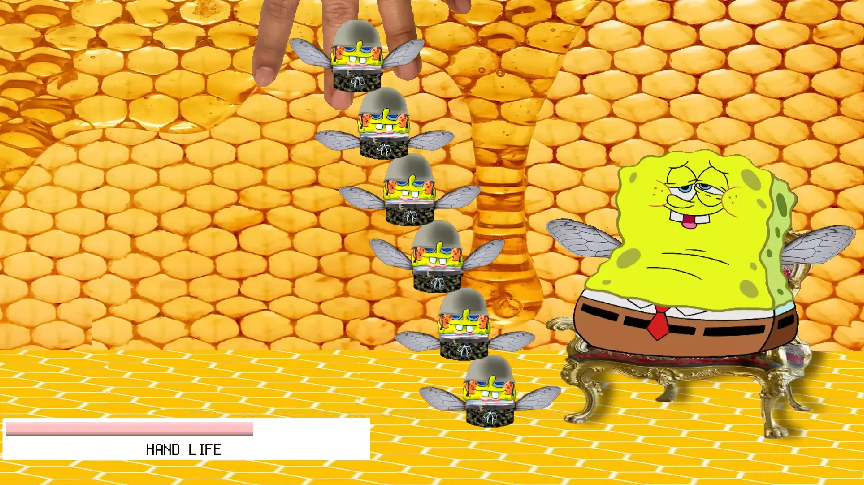 We have come for your nectar: The game