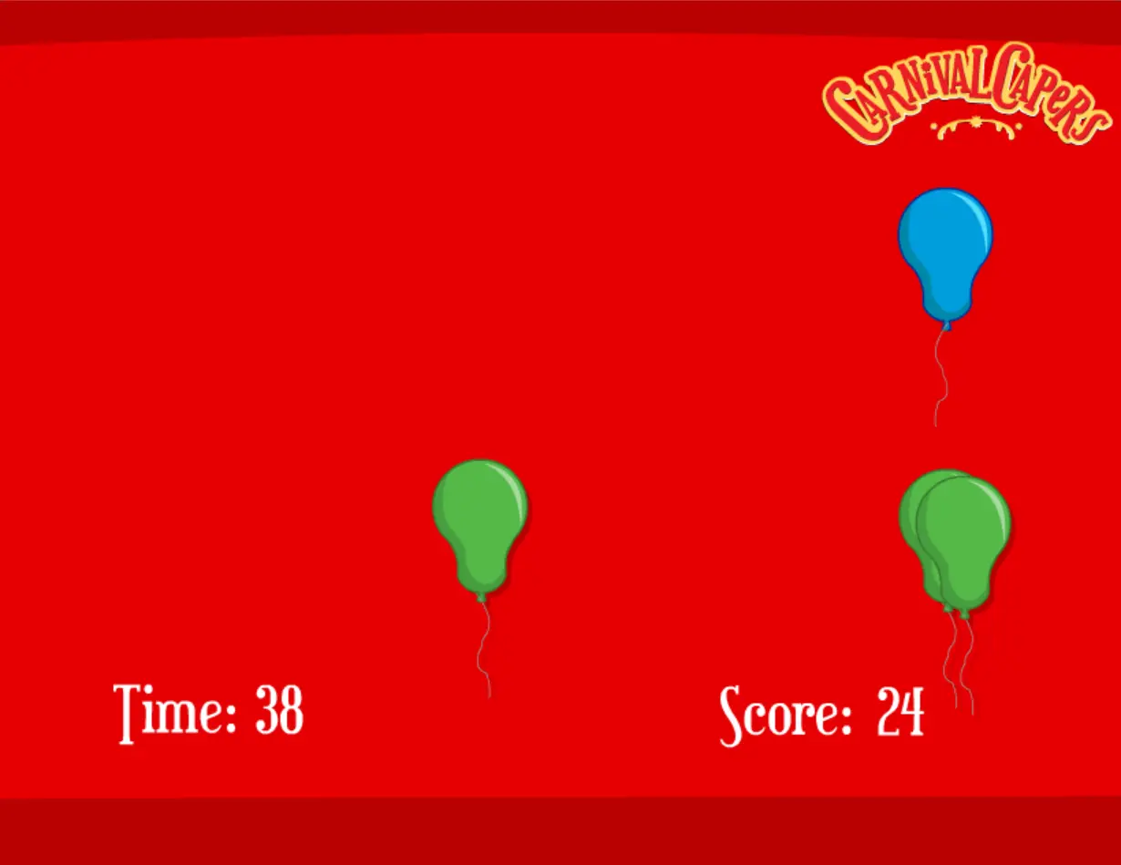 Thomas & Friends Balloon Game