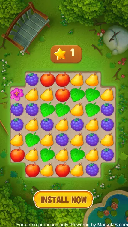 Gardenscapes Playable Ad