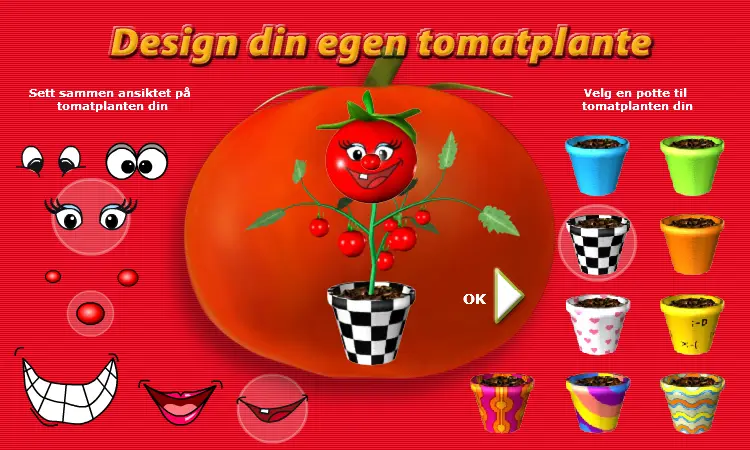 Design din egen tomatplante