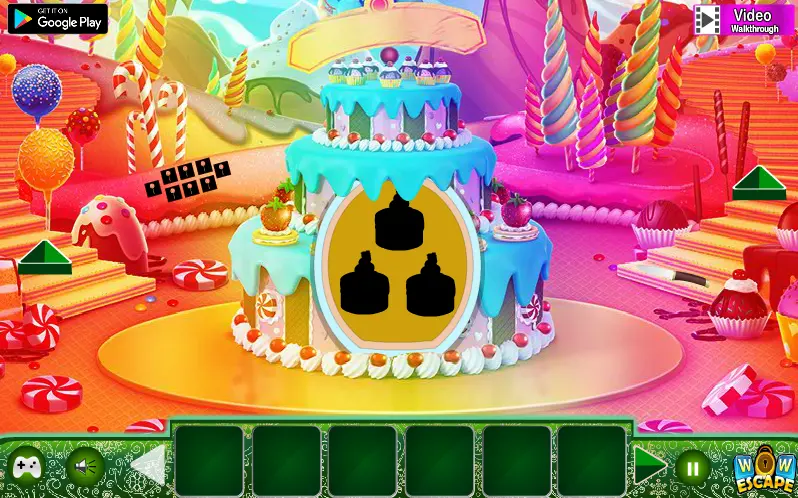 Candy World Boy Escape