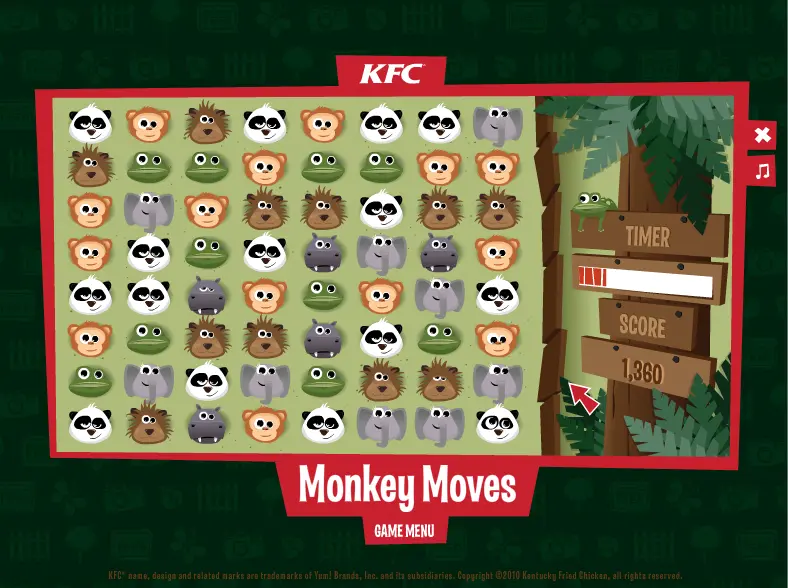 KFC Zany Zoo