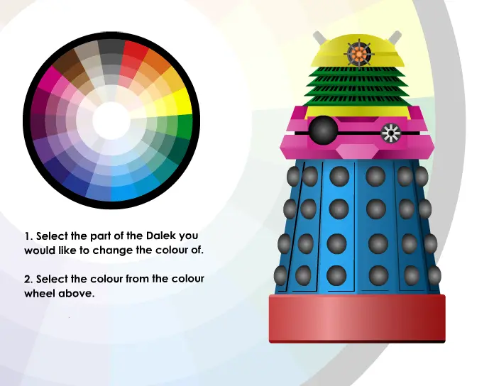 Victory Dalek Colour Changer