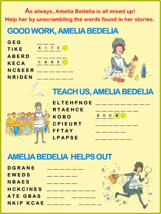 Amelia Bedelia’s All Mixed Up!