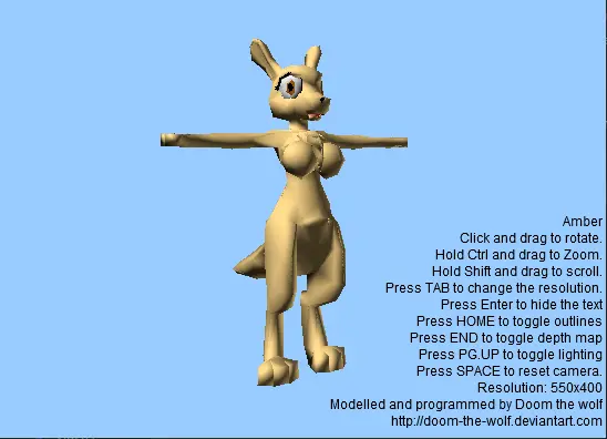 Amber in 3D