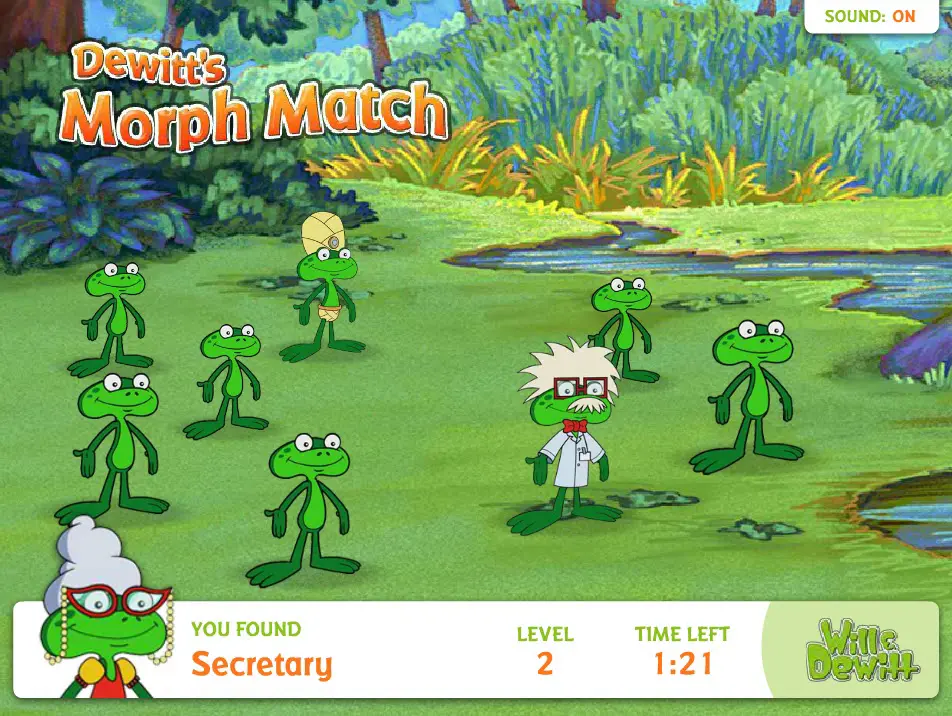 Will & Dewitt: Dewitt's Morph Match