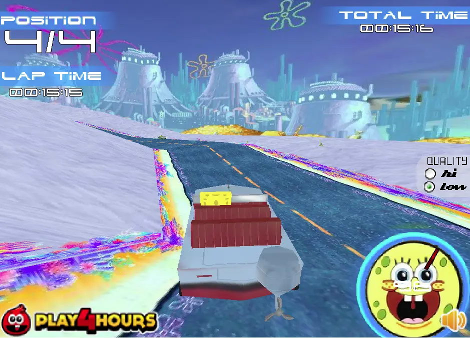 SpongeBob Boat Race