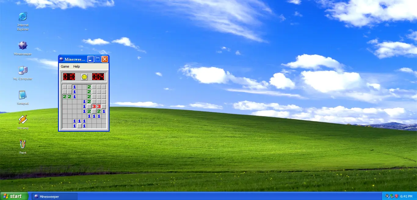 Windows XP in React: WinXP
