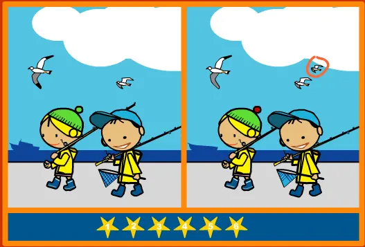Find the 7 differences