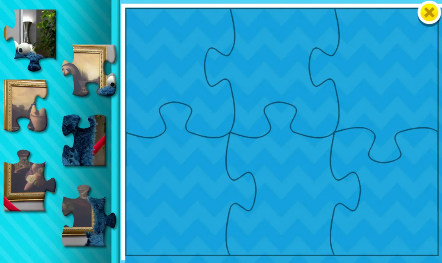 Sesame Puzzles - The Cookie Thief