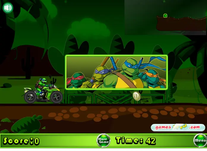 Ninja Turtle Dirt Bike