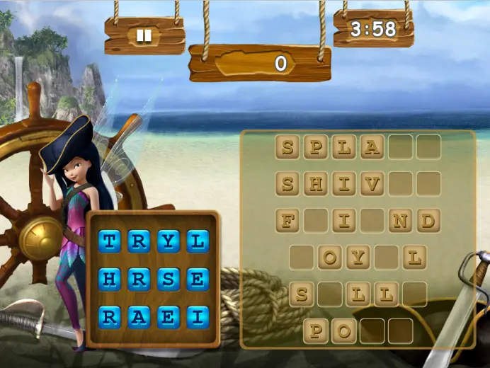 Disney Fairies: Pirate Fairy Code