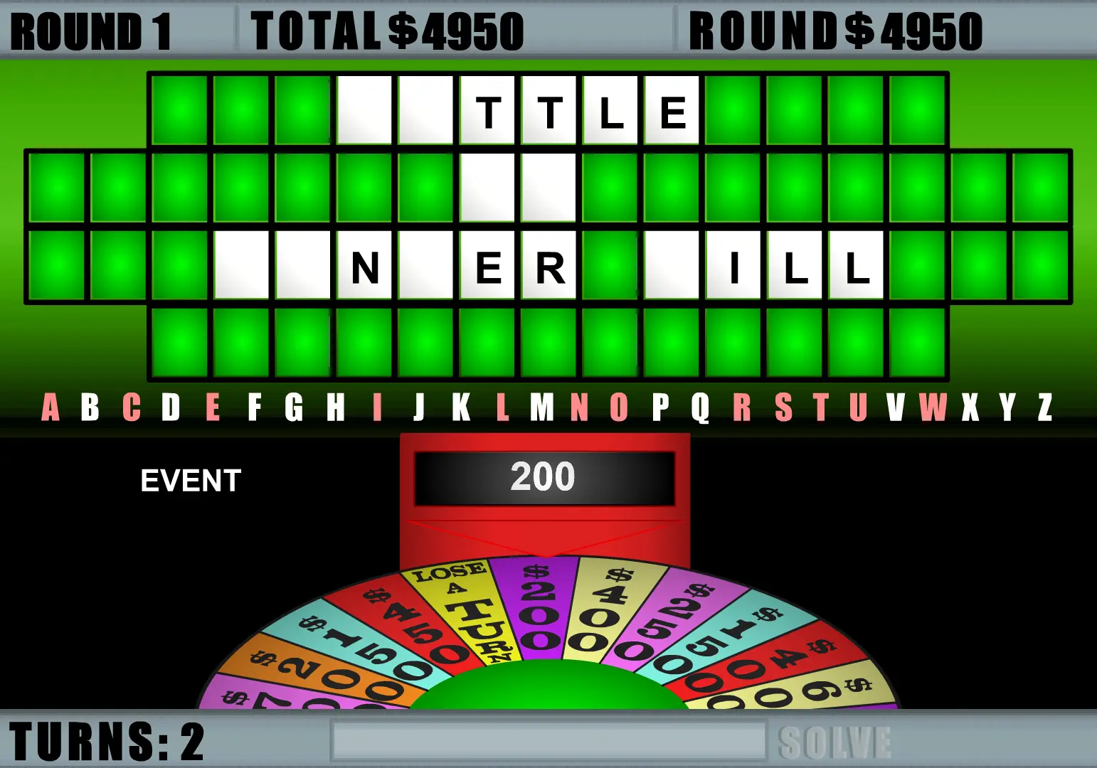 Wheel To Spin