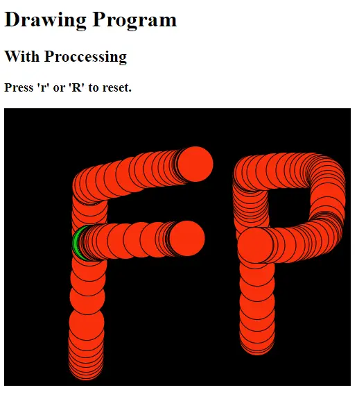 Drawing Program
