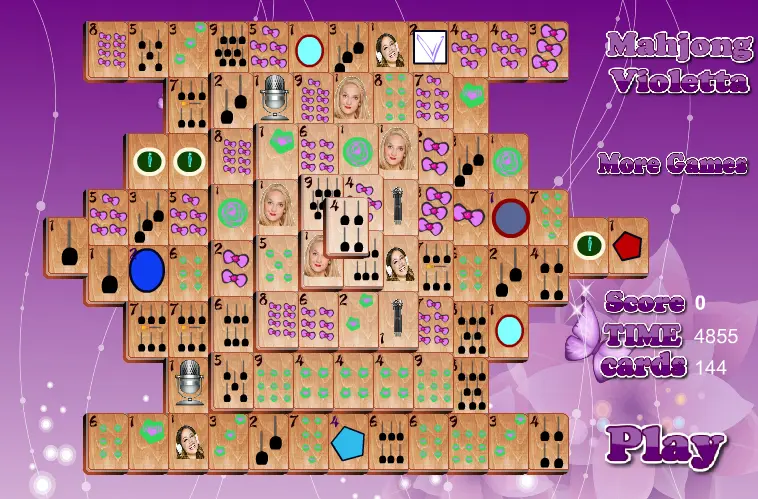 Mahjong Violetta