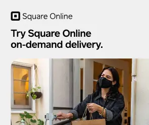 Square Online Restaurants on Demand Banner Ad